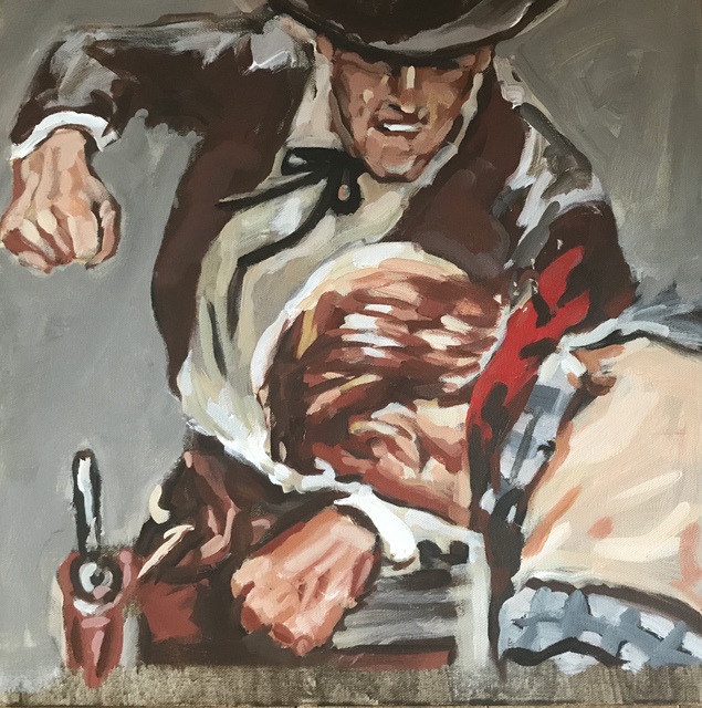 Walter Robinson, ‘Coffin Gap’, 2018, Bronx Museum: Benefit Auction 2018