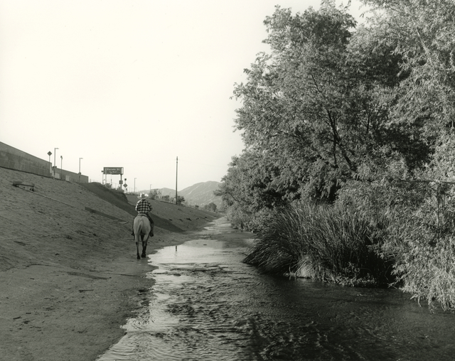 Mark Ruwedel, ‘LA River/Glendale Narrows #24’, 2017, Photography, Gelatin silver print dry-mounted to archival board, Gallery Luisotti