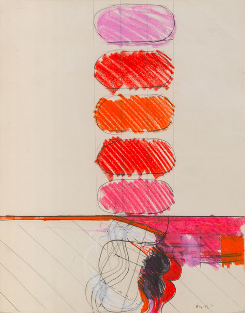 Rodolfo Aricò, ‘Untitled’, 1960s, Painting, Mixed media, pencil and pastel on paper, ArtRite