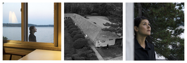 Barbara Probst, ‘Exposure #123.10, Greenport, N.Y., Silversands Motel, 1400 Silvermere Road, 06.12.17, 8:27 pm’, 2017, Photography, Ultrachrome ink on cotton paper, Kuckei + Kuckei
