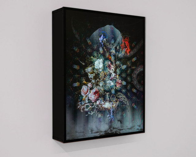 Olivia Steele, ‘Third Eye Activation Portal (Lenticular Light Box)’, 2017, Photography, Lenticular acrylic laminated print light box, MAIA Contemporary