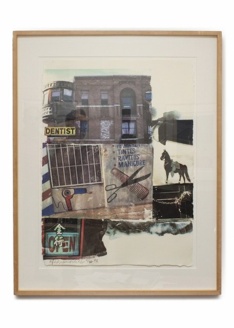 Robert Rauschenberg, ‘LA Uncovered #10’, 1998, Cerbera Gallery