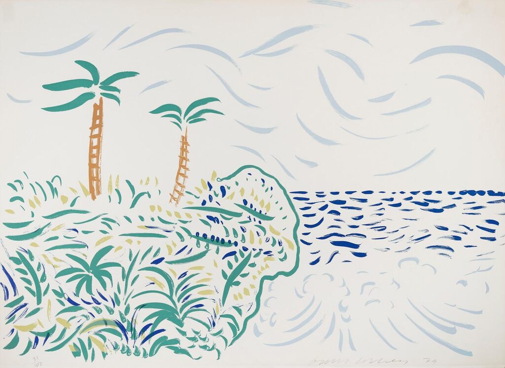 David Hockney - Bora Bora