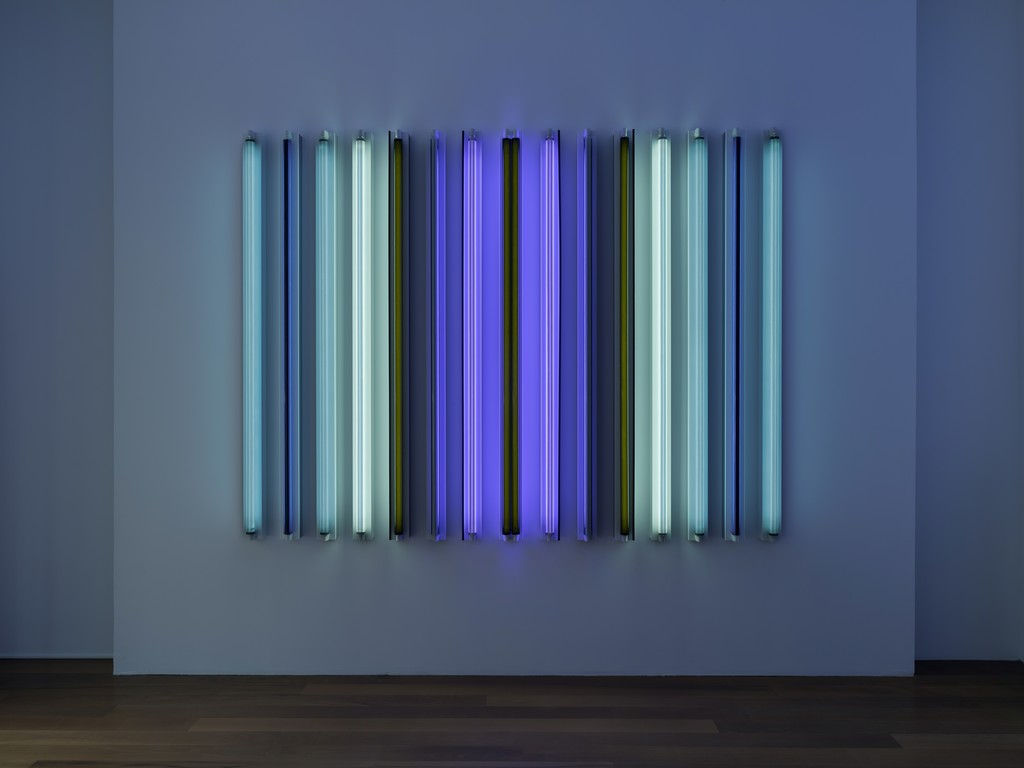Robert Irwin, "Swiss Maid", Galerie Xippas, Geneva, Switzerland, 2015. © Philipp Scholtz Rittermann Robert Irwin, "Swiss Maid", Galerie Xippas, Geneva, Switzerland, 2015. © Philipp Scholtz Rittermann
