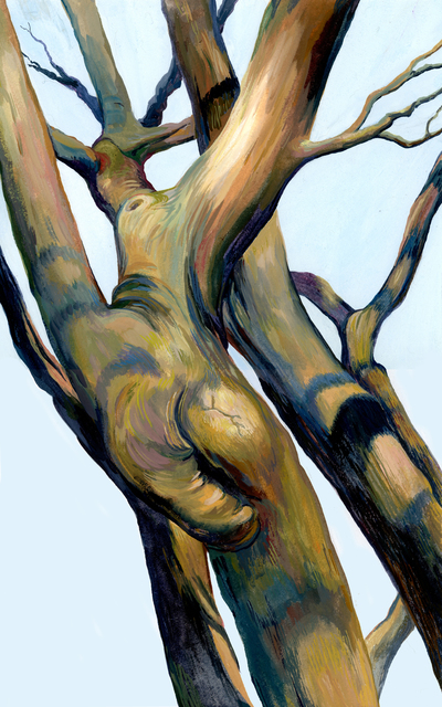 Gillian Bradshaw-Smith, ‘Finding Daphne #34 (Him)’, 2015, Painting, Gouache on paper, Ro2 Art