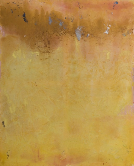 Matt Arbuckle, ‘The Search’, 2018, Painting, Dye and oil stick on knitted polyester, Tim Melville Gallery