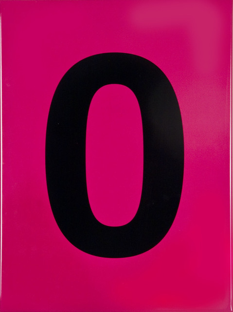 Olivier Mosset, ‘Number 0 From a series of 0 to 9 on cyan color’, 2006, Zane Bennett Contemporary Art
