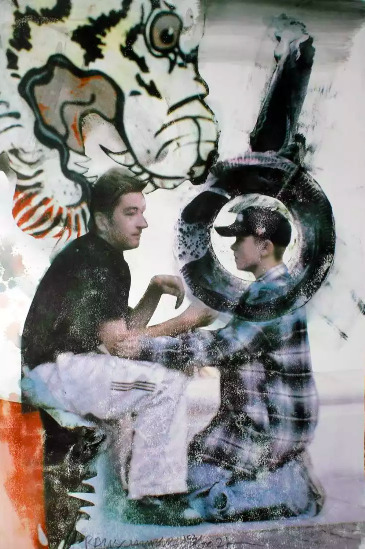Robert Rauschenberg, ‘One Lioner’, 2000, Print, Lithograph, Kunzt Gallery