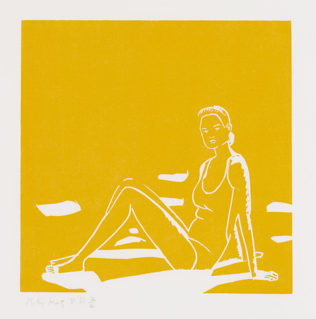 Alex Katz - Ursula, from a Suite of Prints Derived from the Painting Lincolnville Labor Day