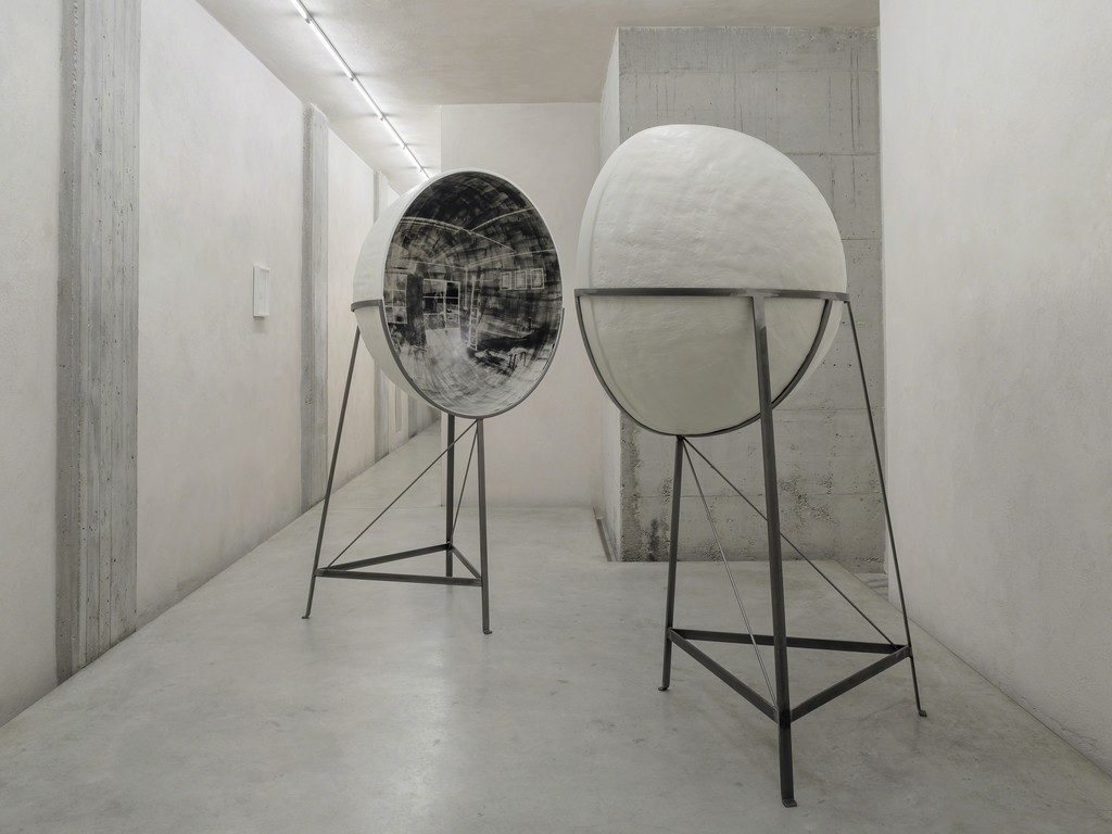 Untitled (Double Hemisphere Room) 2016, installation view at CAR DRDE Bologna, Italy Untitled (Double Hemisphere Room) 2016, installation view at CAR DRDE Bologna, Italy