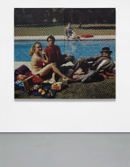 Alain Jacquet, ‘Le Dejeuner sur l’herbe’, 1964, Print, Photo screenprint on canvas, in 2 parts, Phillips