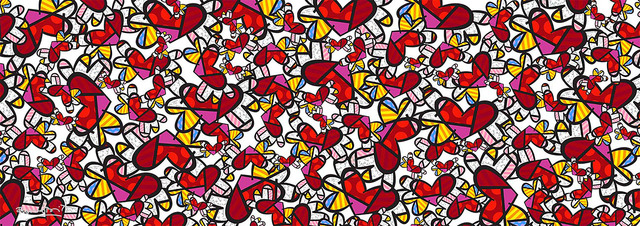 Romero Britto, ‘So Much Love’, 2018, Castle Fine Art