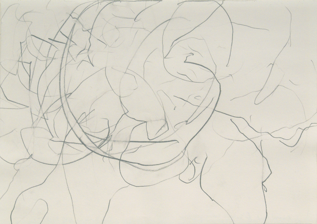 Karl Hyde, ‘Pencil Drawing 8 - Rehearsal for "serious" Day 1 Sydney Opera House. Listening to the Necks’, 2009, Bernard Jacobson Gallery
