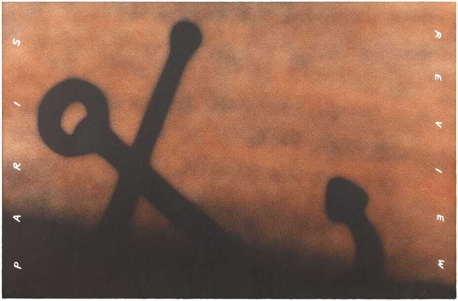 Ed Ruscha - Anchor in Sand (E. 213)