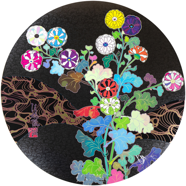 Takashi Murakami, ‘Kansei: Wildflowers Glowing’, 2015, Lougher Contemporary