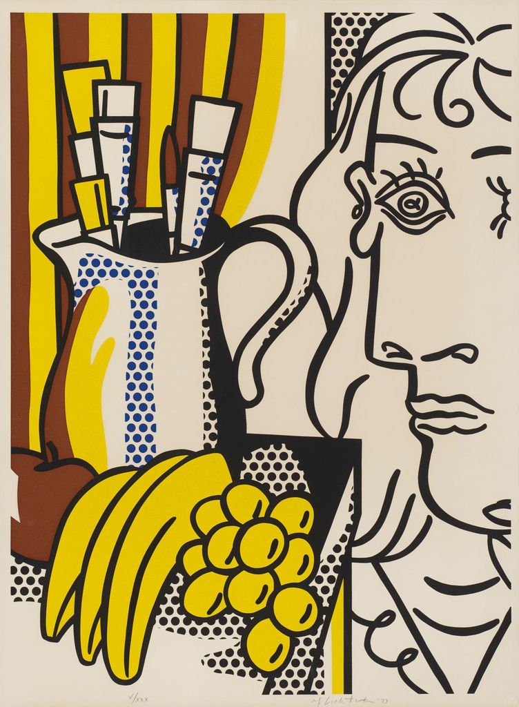 Roy Lichtenstein - Still Life with Picasso, from: Hommage à Picasso