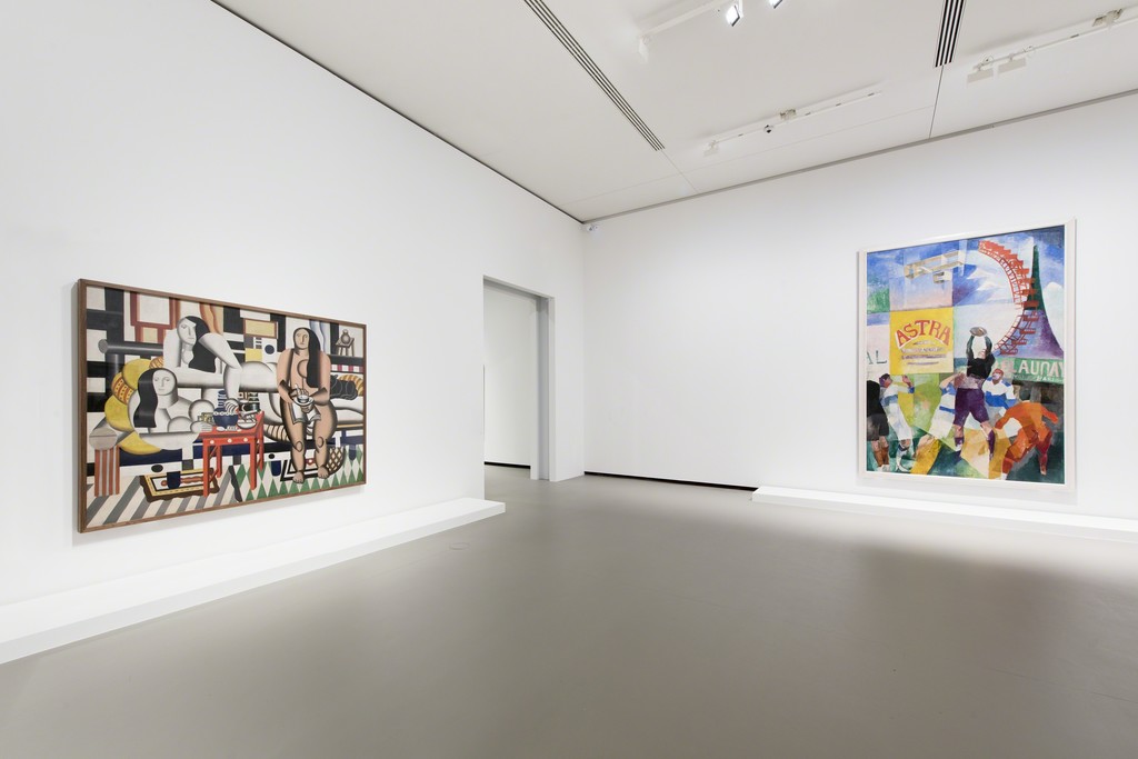 View of Delaunay and Leger at Fondation Louis Vuitton, Paris 2015 View of Delaunay and Leger at Fondation Louis Vuitton, Paris 2015