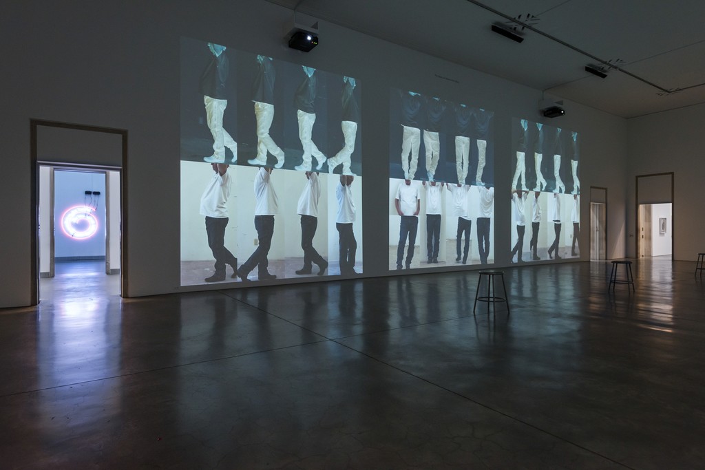 Bruce Nauman Contrapposto Studies, I through VII