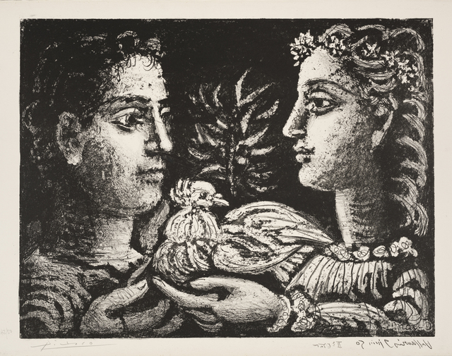 Pablo Picasso, ‘Jeunesse’, 1950, Lithograph printed in black, Frederick Mulder