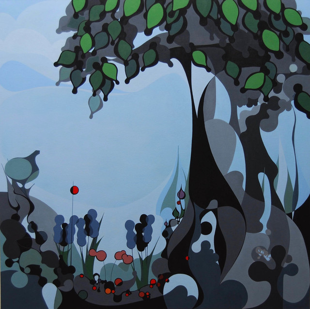 Grant William Thye, ‘Green Tree’, 2018, Vertical Gallery