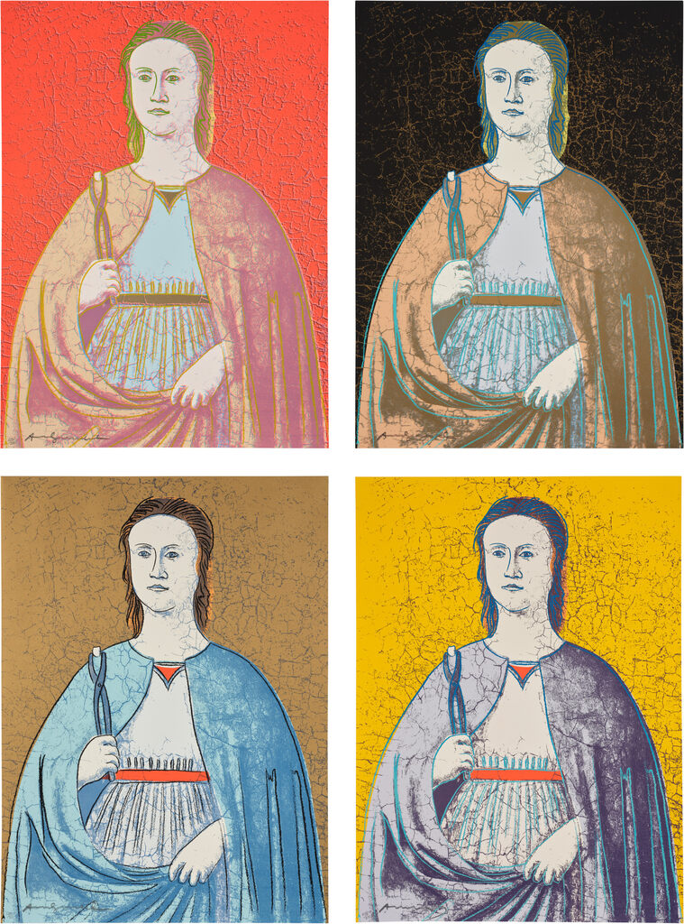 Andy Warhol - Saint Apollonia (F. & S. 330-333)
