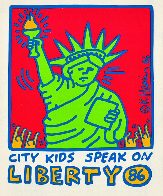 Keith Haring, ‘Keith Haring for Citykids Foundation’, 1986, Lot 180