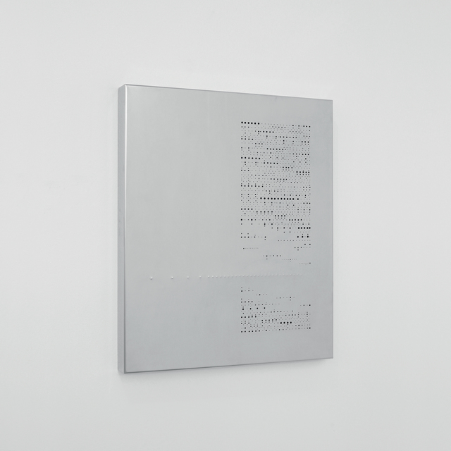 Riccardo De Marchi, ‘Senza titolo’, 2016, Mixed Media, Stainless steel mirror, holes and relief, A arte Invernizzi