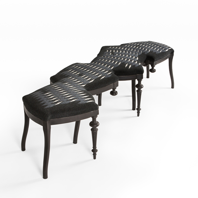 Sebastian Brajkovic, ‘Sleipnir’, 2015, Design/Decorative Art, Patinated Bronze, Cashmere Wool, Silk Embroidery, Carpenters Workshop Gallery