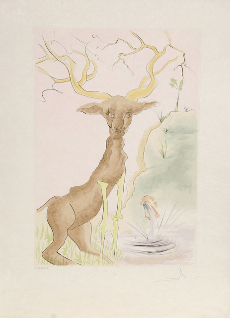 Salvador Dalí, ‘Le Cerf se Voyant dans l'eau’, 1974, RoGallery