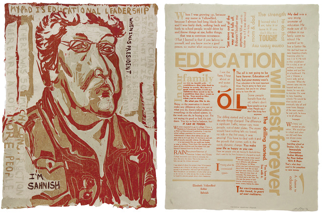Daniel Heyman, ‘In Our Own Words: Native Impressions: When I Was President’, 2015-2016, Cade Tompkins Projects