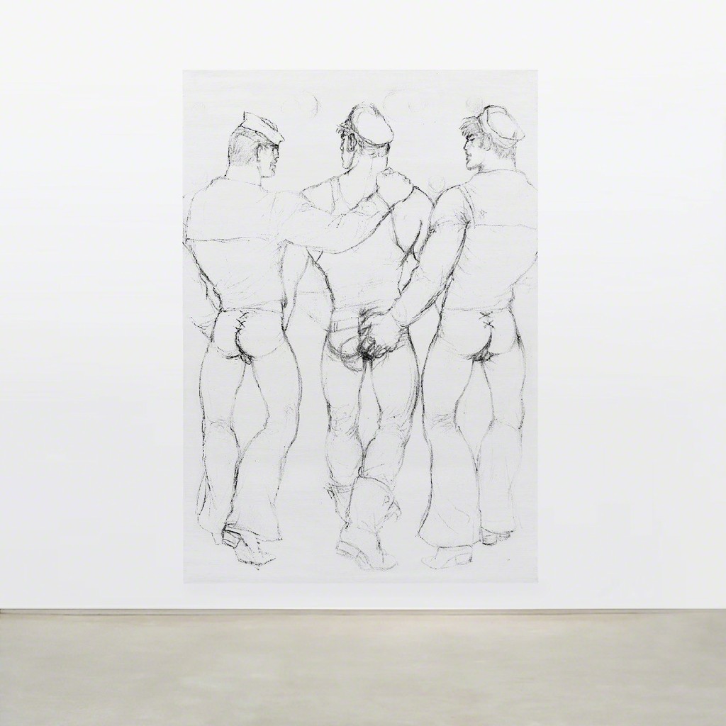 TOM OF FINLAND, Untitled (in situ), 1985 TOM OF FINLAND, Untitled (in situ), 1985