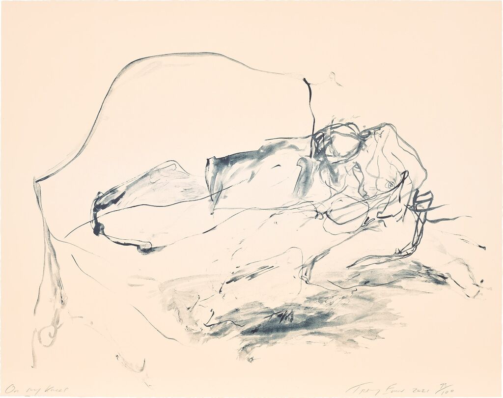 Tracey Emin - On My Knees, from Tate Modern 21 Years Portfolio
