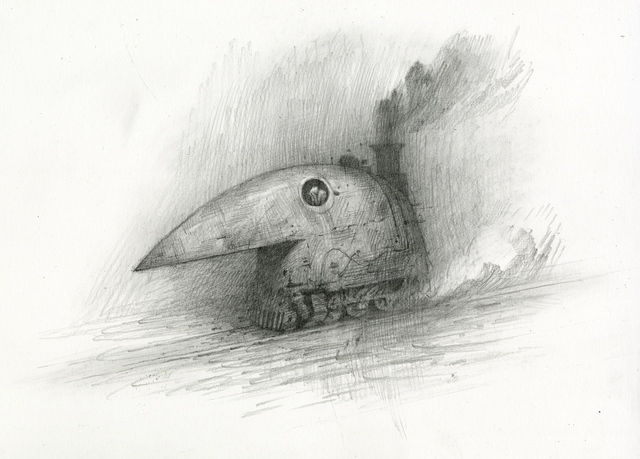 Shaun Tan, ‘Crow Train’, 2017, Beinart Gallery