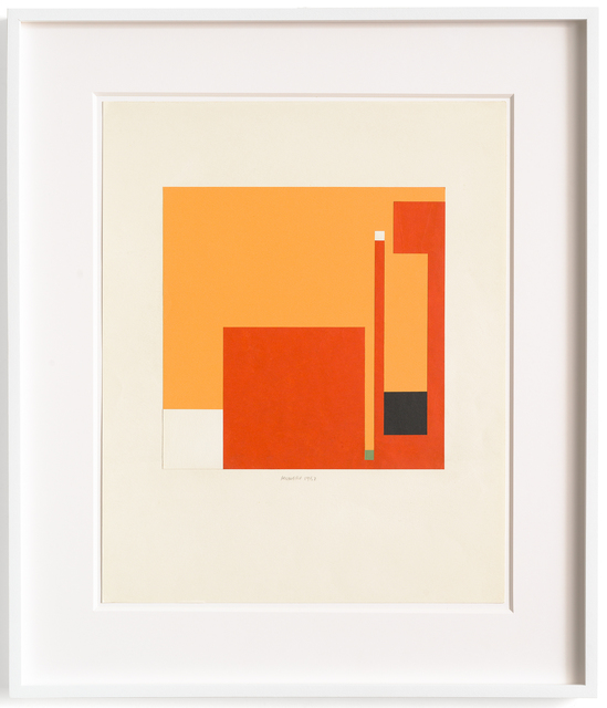 Bruno Munari, ‘Negativo-Positivo’, 1967, Mixed Media, Mixed technique and collage on cardboard, Repetto Gallery