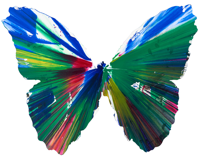 Damien Hirst, ‘Butterfly Spin Painting (Created at Damien Hirst Spin Workshop)’, 2009, Rago/Wright