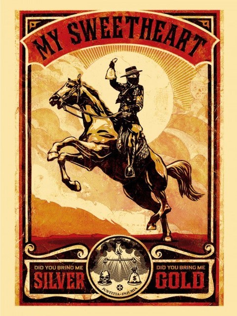Shepard Fairey (OBEY), ‘Americana Box Set: Gallows Pole’, 2012, Taglialatella Galleries
