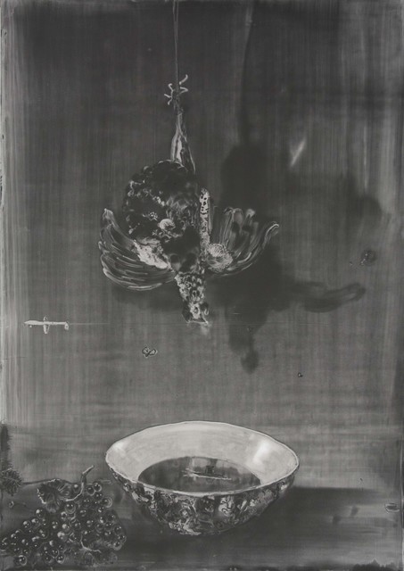 Christopher Cook, ‘Preparations’, 2017, Drawing, Collage or other Work on Paper, Graphite, resin, and oil on coated paper, RYAN LEE
