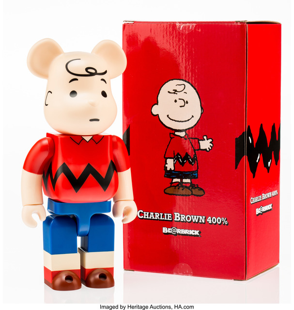 bearbrick charlie brown 400