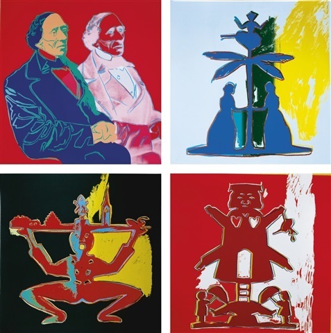 Andy Warhol, ‘Hans Christian Andersen (complete Unique Trial Proof suite) F&S II.394-397’, 1987, Joseph Fine Art LONDON