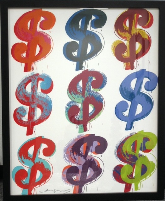 Andy Warhol, ‘$ (9) from the $ (9) Portfolio’, 1982, HG Contemporary