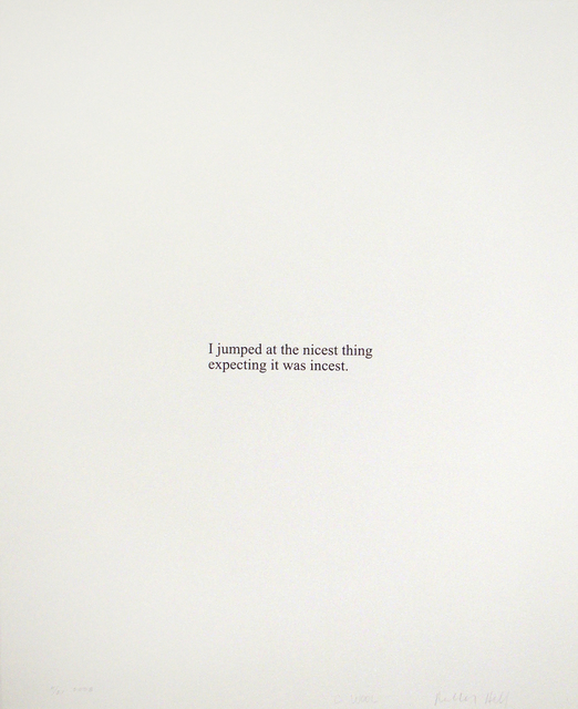 Christopher Wool, ‘I Jumped At...’, 2008, Soho Contemporary Art