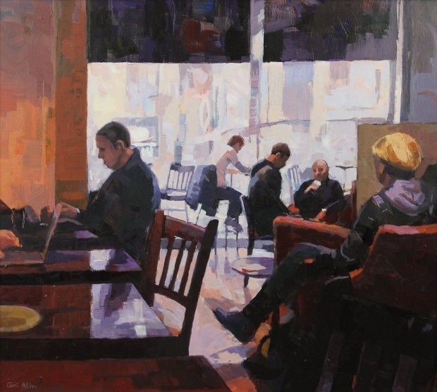 Ceri Allen, ‘Resting by the Royal Academy’, Castlegate House Gallery