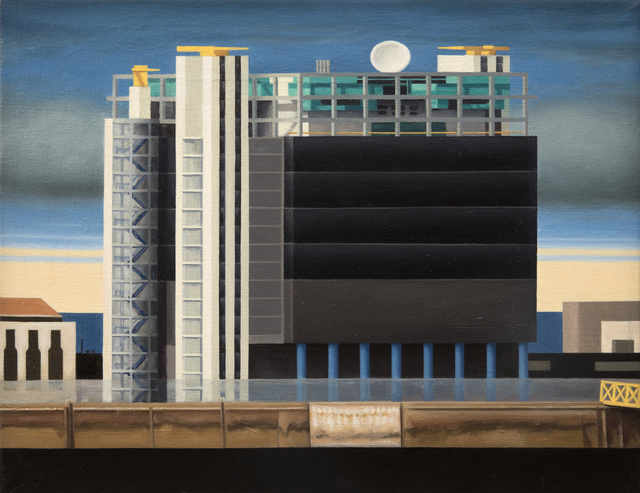 Renny Tait, ‘Black Building Blackfriars’, 2015, Flowers