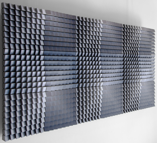WILDS, ‘Blue silence’, 2019, Painting, Wood, Art Center Horus