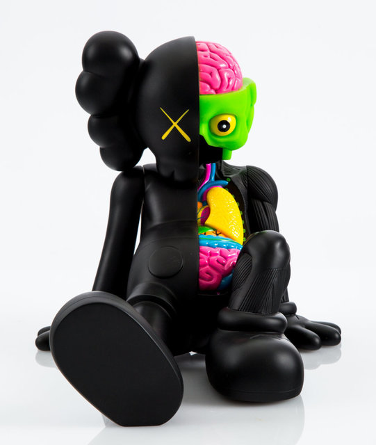 KAWS, ‘Resting Place Companion (Black)’, 2013, Other, Painted cast vinyl, Heritage Auctions