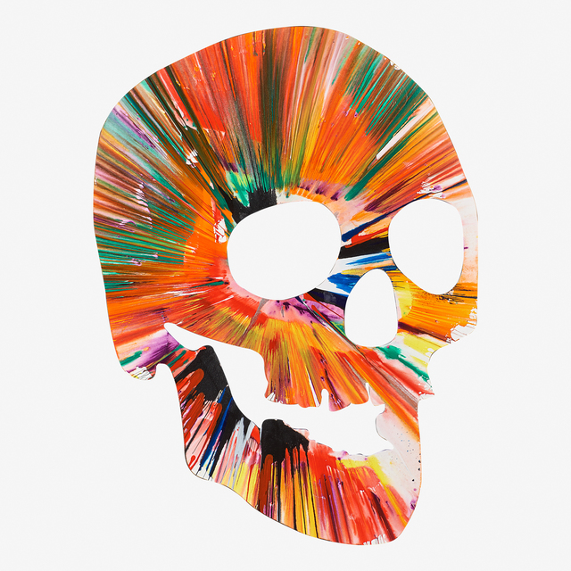 Damien Hirst, ‘Skull Spin Painting (Created at Damien Hirst Spin Workshop)’, 2009, Rago/Wright