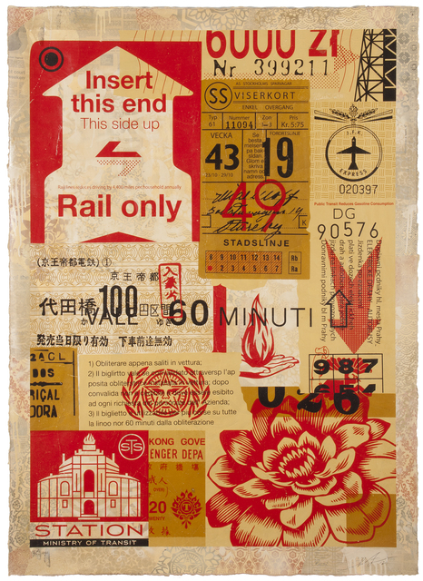 Shepard Fairey (OBEY), ‘Station to Station 1 (Edition 6/10)’, 2012, StolenSpace Gallery