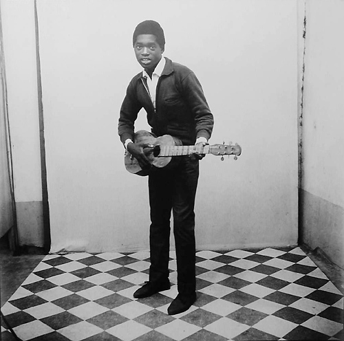 Malick Sidibé, ‘A Musician with Guitar’, 1963, HackelBury Fine Art