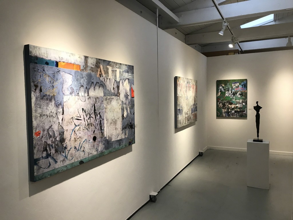Claudia Marseille and Nancy Legge in Gallery Two Claudia Marseille and Nancy Legge in Gallery Two