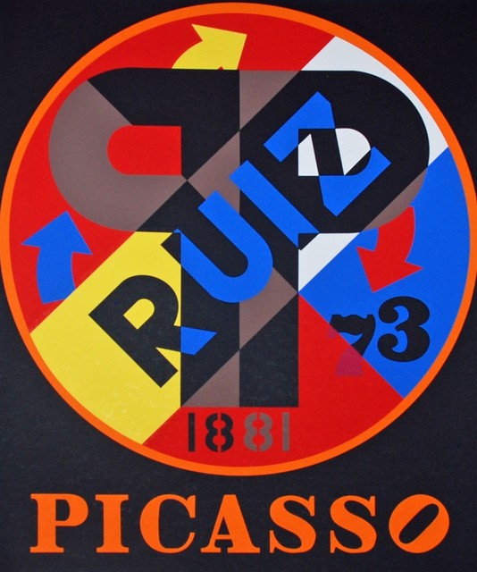 Robert Indiana, ‘Picasso’, 1997, Georgetown Frame Shoppe